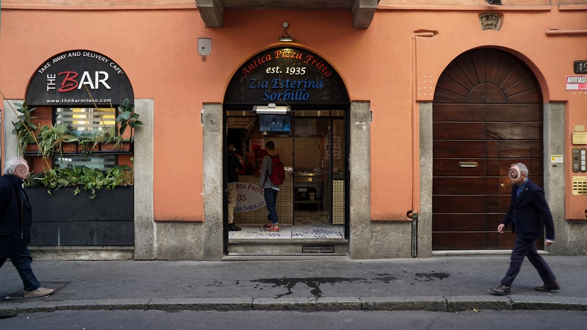 Antica pizza fritta di zia Esterina Street food