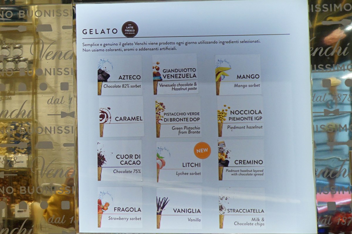 Venchi gelateria