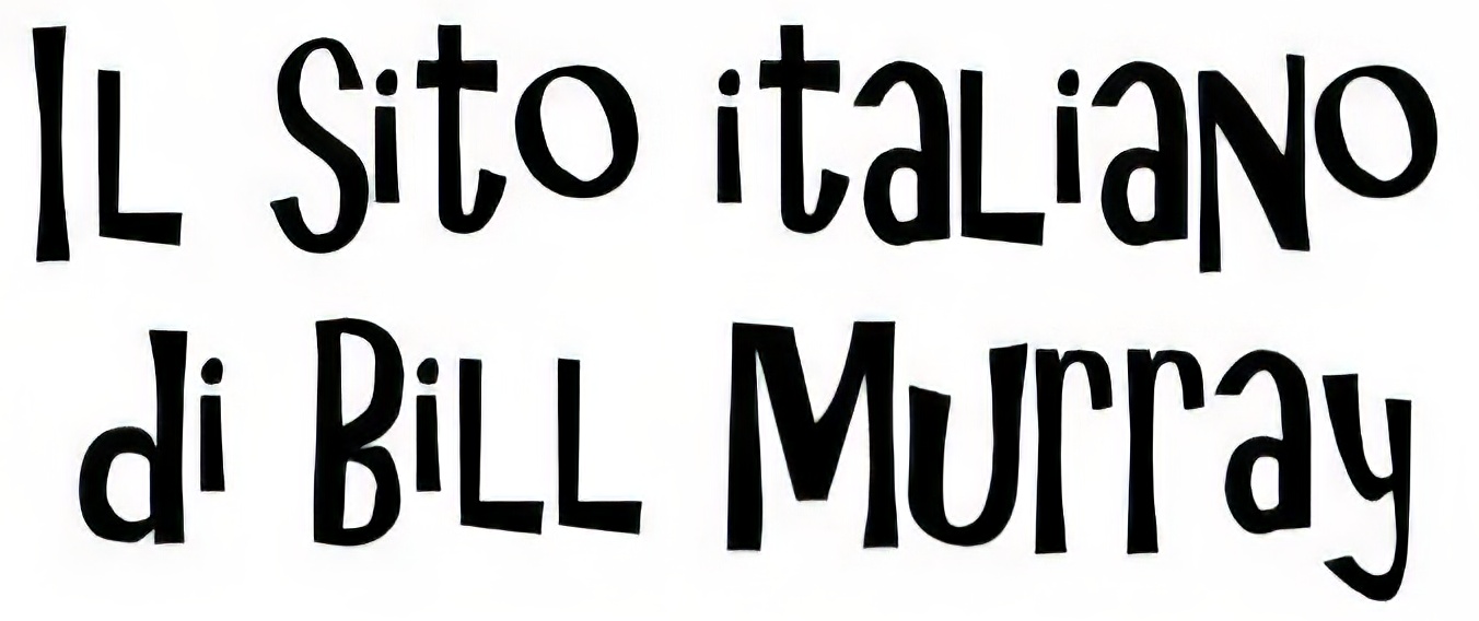 Logo del sito di Bill Murray